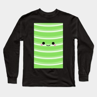 Green Smile Long Sleeve T-Shirt